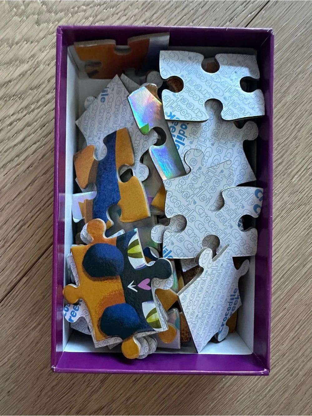 Holographic Pumpkins Puzzle 50 pieces